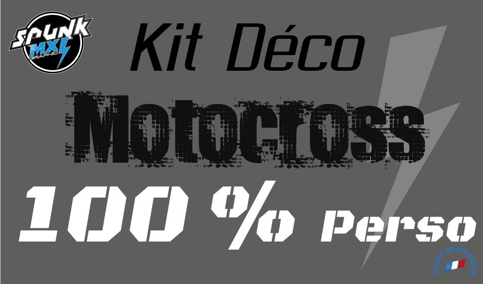 kit Déco « 100% perso » KAWASAKI KX/KX-F