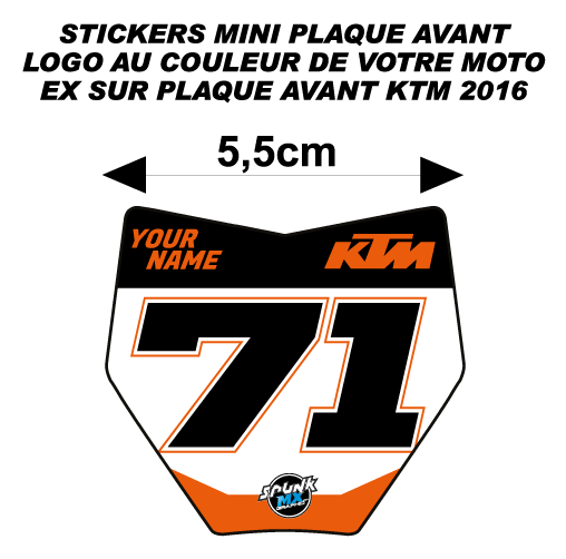 kit Déco « FASTHOUSE » green/black KAWASAKI KX/KX-F – Image 3